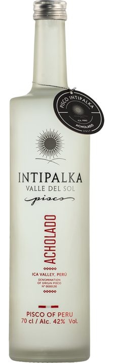 Pisco Acholado Intipalka Valle de Ica Santiago Queirolo 700