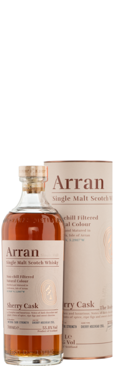 Whisky Arran Bodega Sherry Cask Finish Single Island Malt 700