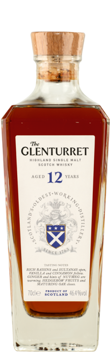 Whisky Glenturret 12 Years Single Highland Malt 700