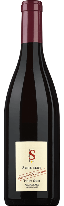 2017 Pinot Noir Marion's Vineyard Wairarapa Schubert Wines (Bio) 750