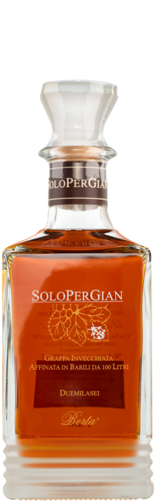 2011 Grappa SoloPerGian Distilleria Berta 700