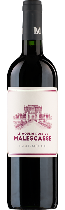 2018 Le Moulin Rose de Malescasse Haut-Médoc AOC Second vin du Château Malescasse 750