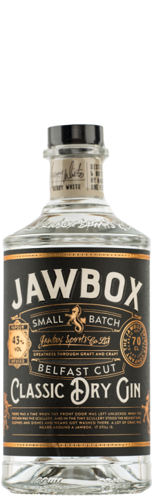 Gin Jawbox Belfast Cut Classic Dry 500