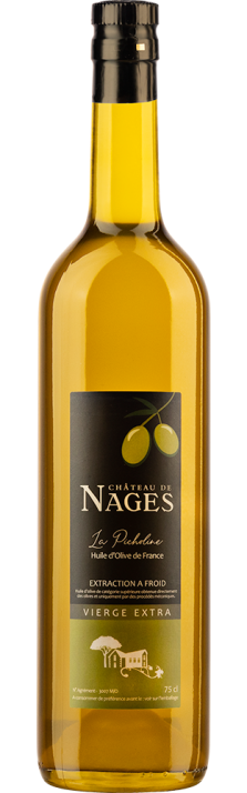Olivenöl / Huile d'olive Extra Vierge Picholine Château de Nages 750