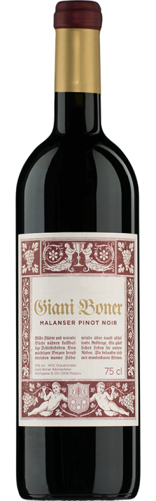 2019 Malanser Pinot Noir Graubünden AOC Weinkellerei Giani Boner 750