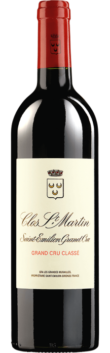 2021 Clos St-Martin Grand Cru Classé St Emilion AOC 750