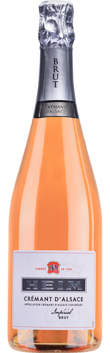 Crémant d'Alsace AOC Rosé Impérial de Heim 750