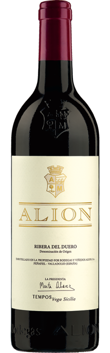 2019 Alión Ribera del Duero DO Bodegas y Viñedos Alión Grupo Vega Sicilia 3000