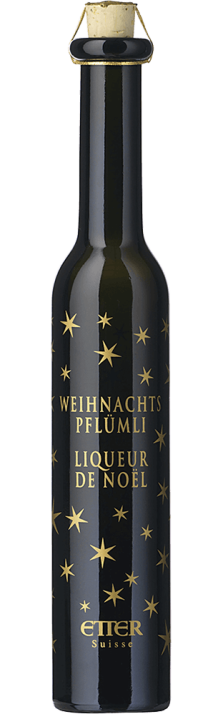 Weihnachtspflümli/Liqueur de Noël Pflaumenlikör mit Gewürzen Liqueur de prune aux épices Distillerie Etter 200