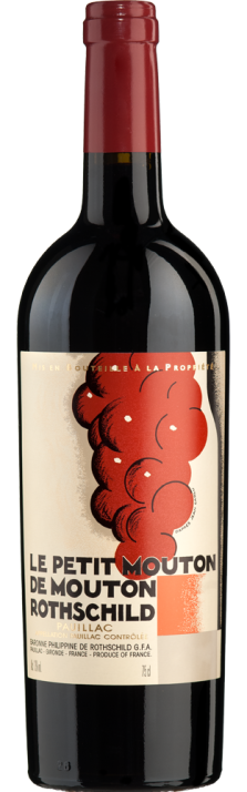 2019 Le Petit Mouton de Mouton Rothschild Pauillac AOC Second vin du Ch. Mouton Rothschild 750