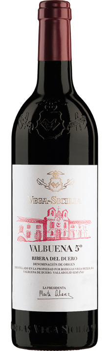 2018 Valbuena 5° Ribera del Duero DO Bodegas Vega Sicilia 750