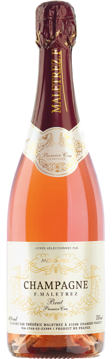 Champagne Rosé Réserve Brut Sélection Mövenpick Frédéric Malétrez 750