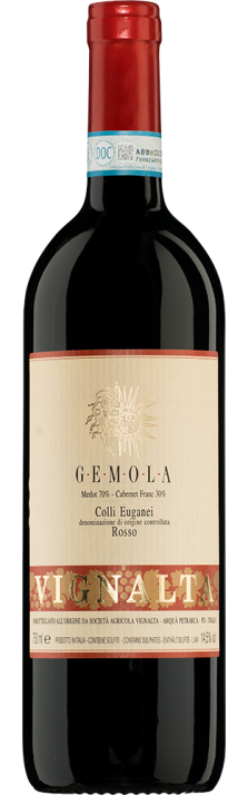 2016 Gemola Rosso Colli Euganei DOC Azienda Agricola Vignalta 750