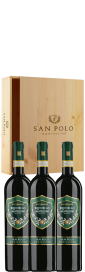 Set Vertical Brunello di Montalcino DOCG Podernovi 1x75cl 2015, 1x75cl 2016, 1x75cl 2017 Poggio San Polo 2250