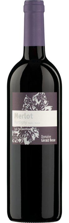 2019 Merlot Les Serpentines Martigny Valais AOC Domaine Gérald Besse 750