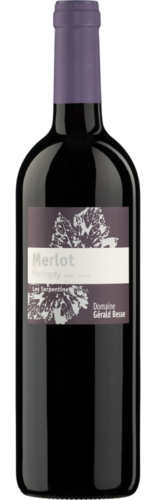 2021 Merlot Les Serpentines Martigny Valais AOC Domaine Gérald Besse 750