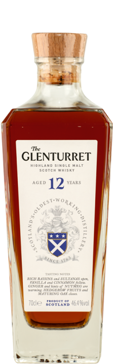 Whisky Glenturret 12 Years Single Highland Malt 700