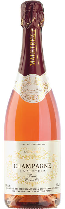 Champagne Rosé Réserve Brut Sélection Mövenpick Frédéric Malétrez 750