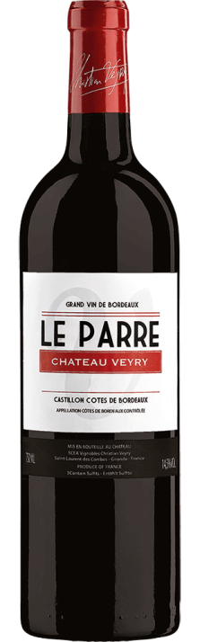 2012 Le Parre Château Veyry Castillon Côtes de Bordeaux AOC 1500.00