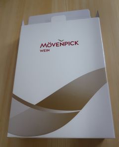 Geschenkkarton / Carton cadeau 3x 75 cl Logo Mövenpick